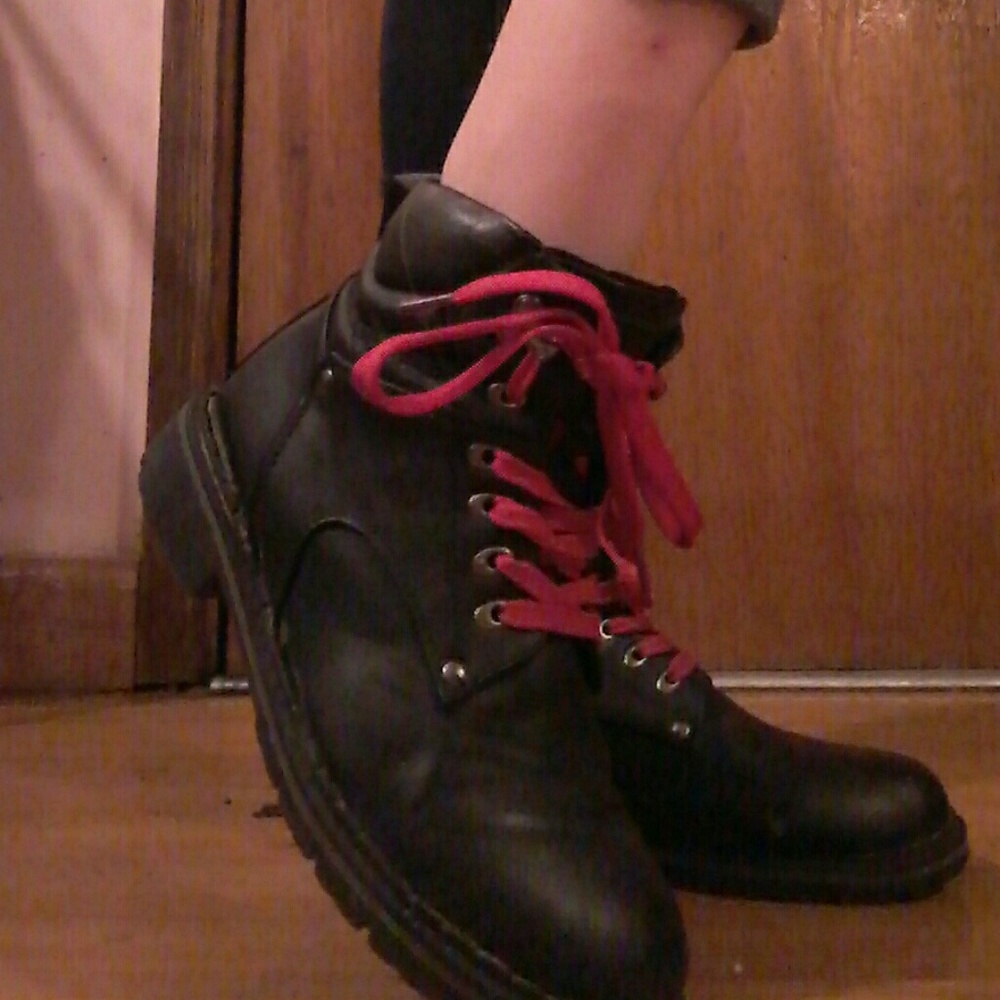 Black boots